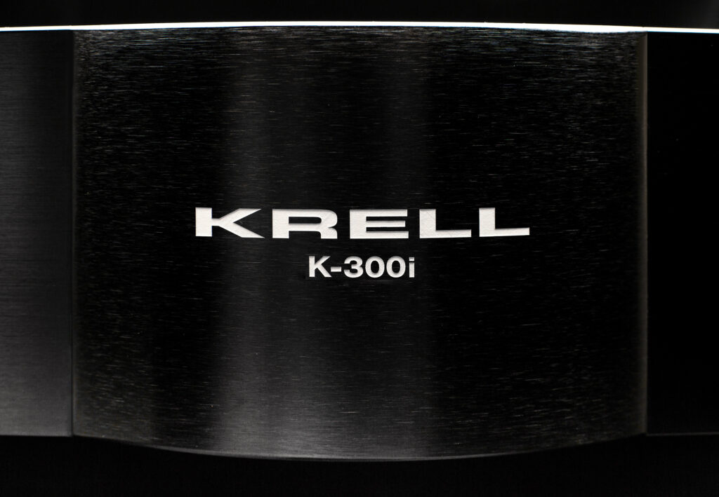 Krell K 300i front engraving